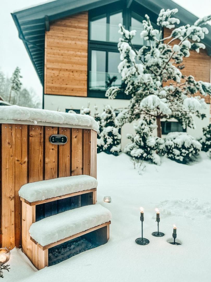 Zsam Chalets Mit Sauna Und Hottub Garmisch-Partenkirchen Eksteriør billede